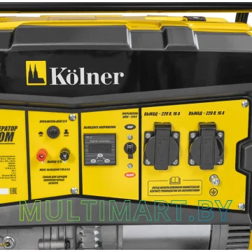 Бензиновый генератор Kolner KGEG 7500М картинка 2